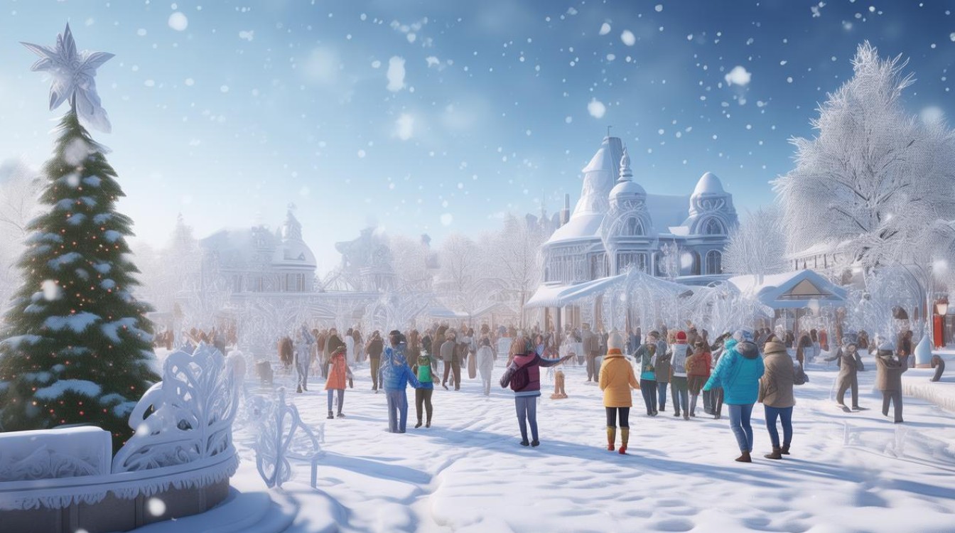 冰雪中的天堂广场舞，为何能成为冬日里的一道亮丽风景？