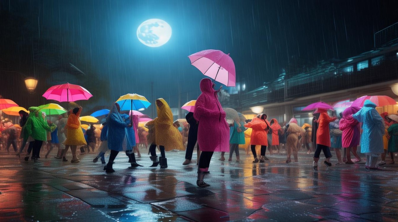 mp3雨夜广场舞曲为何爱上蓝月亮？