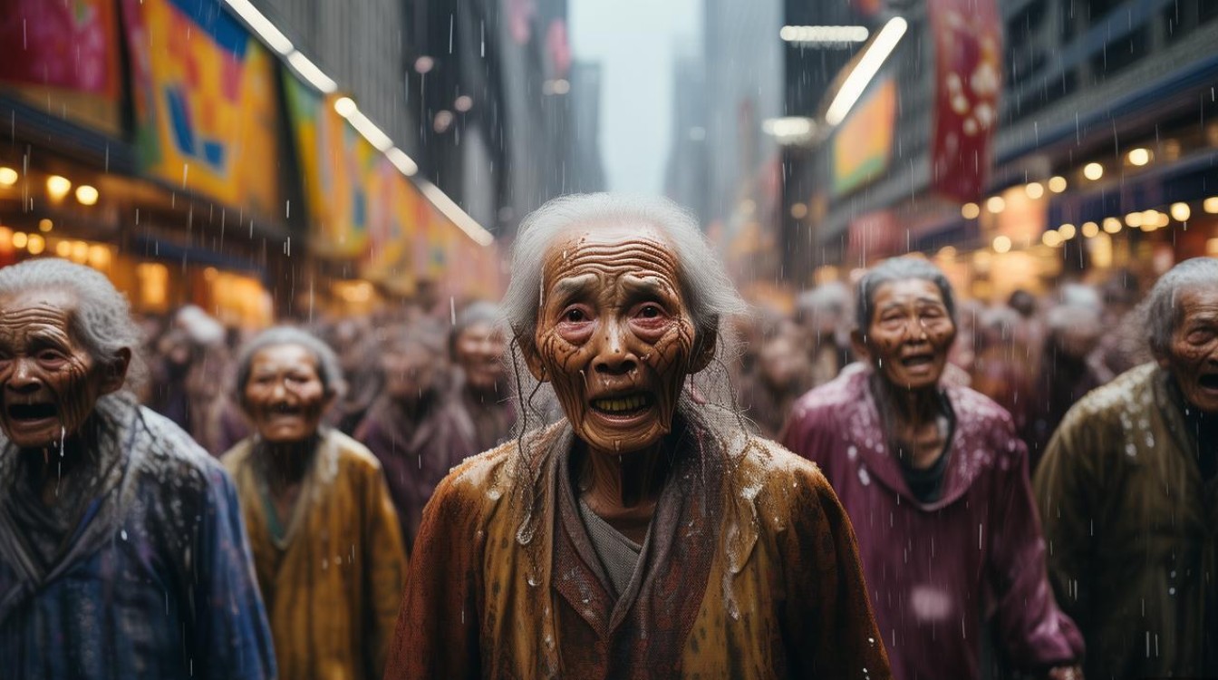 广场舞泪满天广场