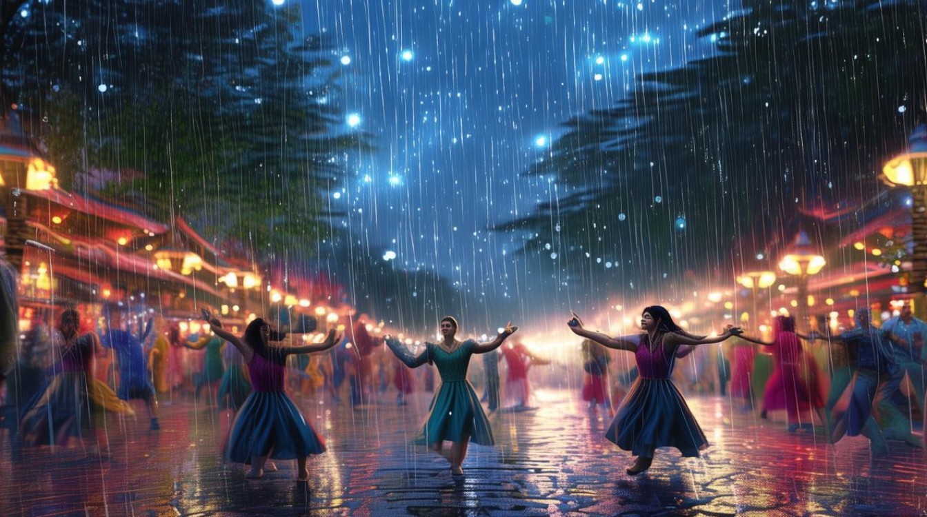 雨夜广场舞曲天边的情歌mp3