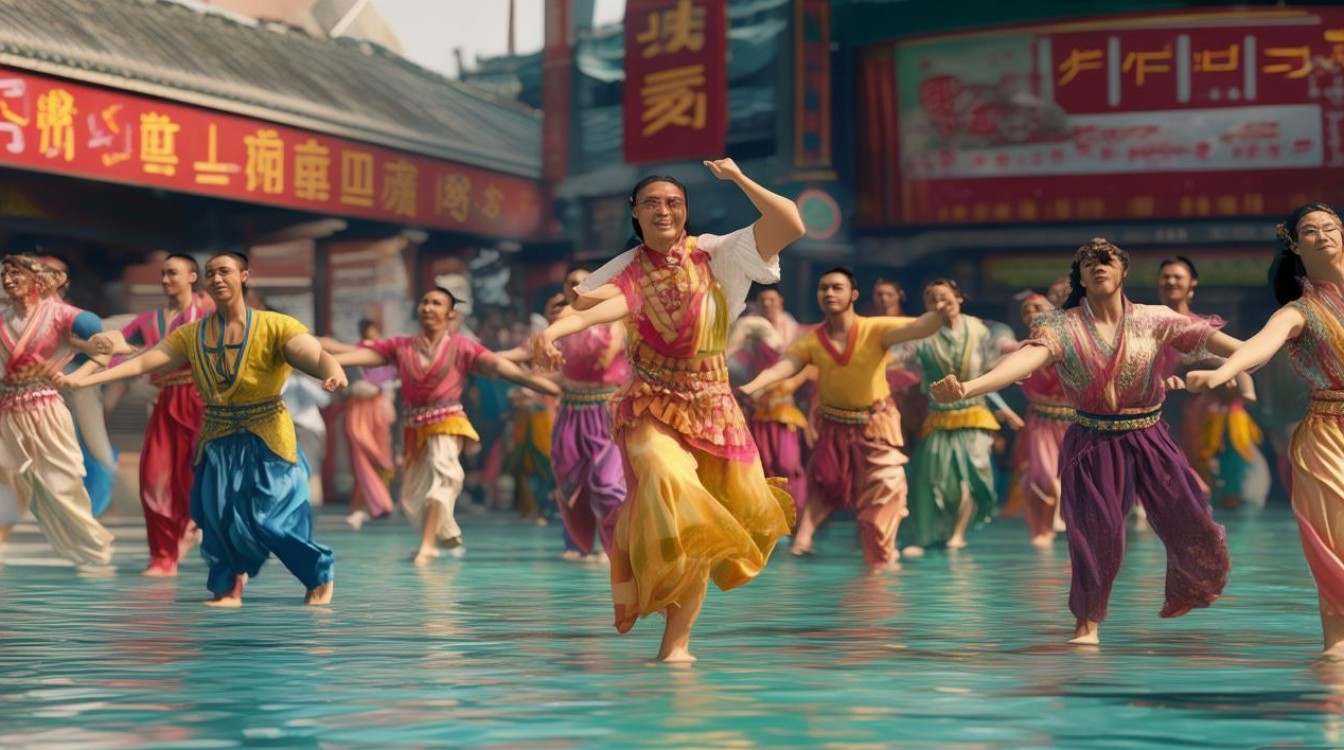 水蓝蓝广场舞，名字有何深意？舞步与水有何关联？