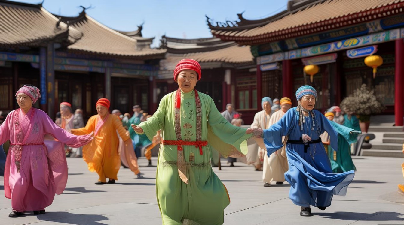 玉兔广场舞为何走红？神话角色融入全民健身有何深意？