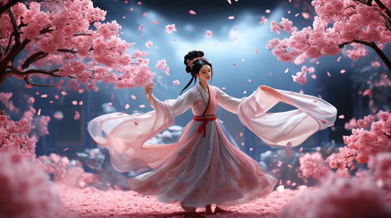 桃花吟舞蹈视频
