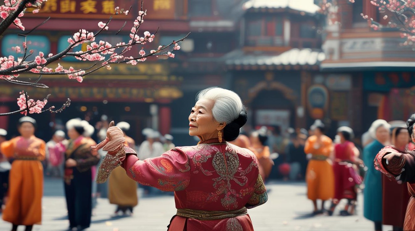 广场舞中，为何她能独树一帜成那道一枝梅？
