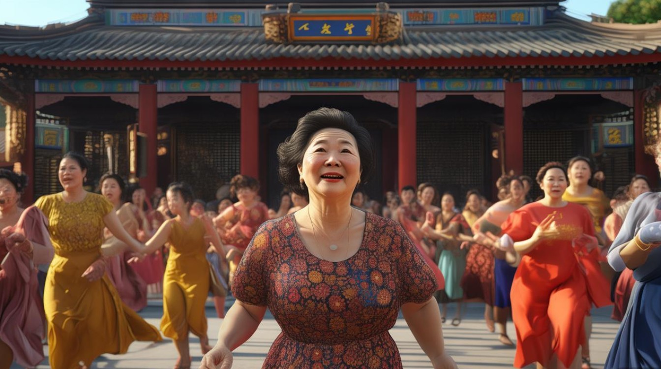 .女儿情广场舞