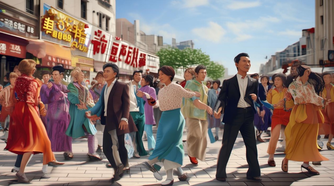 广场舞阿哥等阿妹