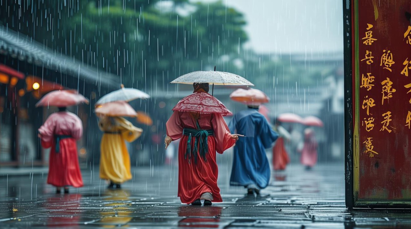 广场舞又江南雨