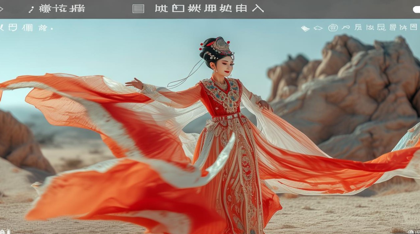 胡杨新娘舞蹈视频为何能将沙漠风情与新娘之美完美融合，令人动容？