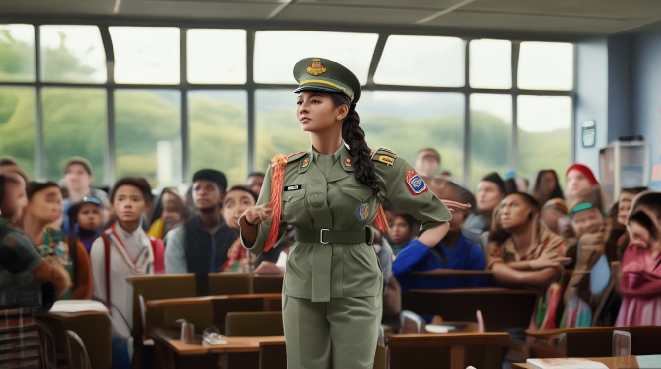 女兵舞蹈视频学生