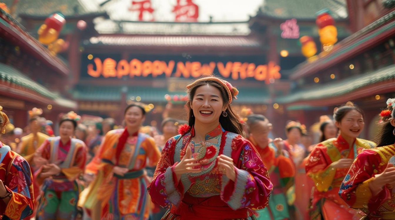 广场舞 快乐新年