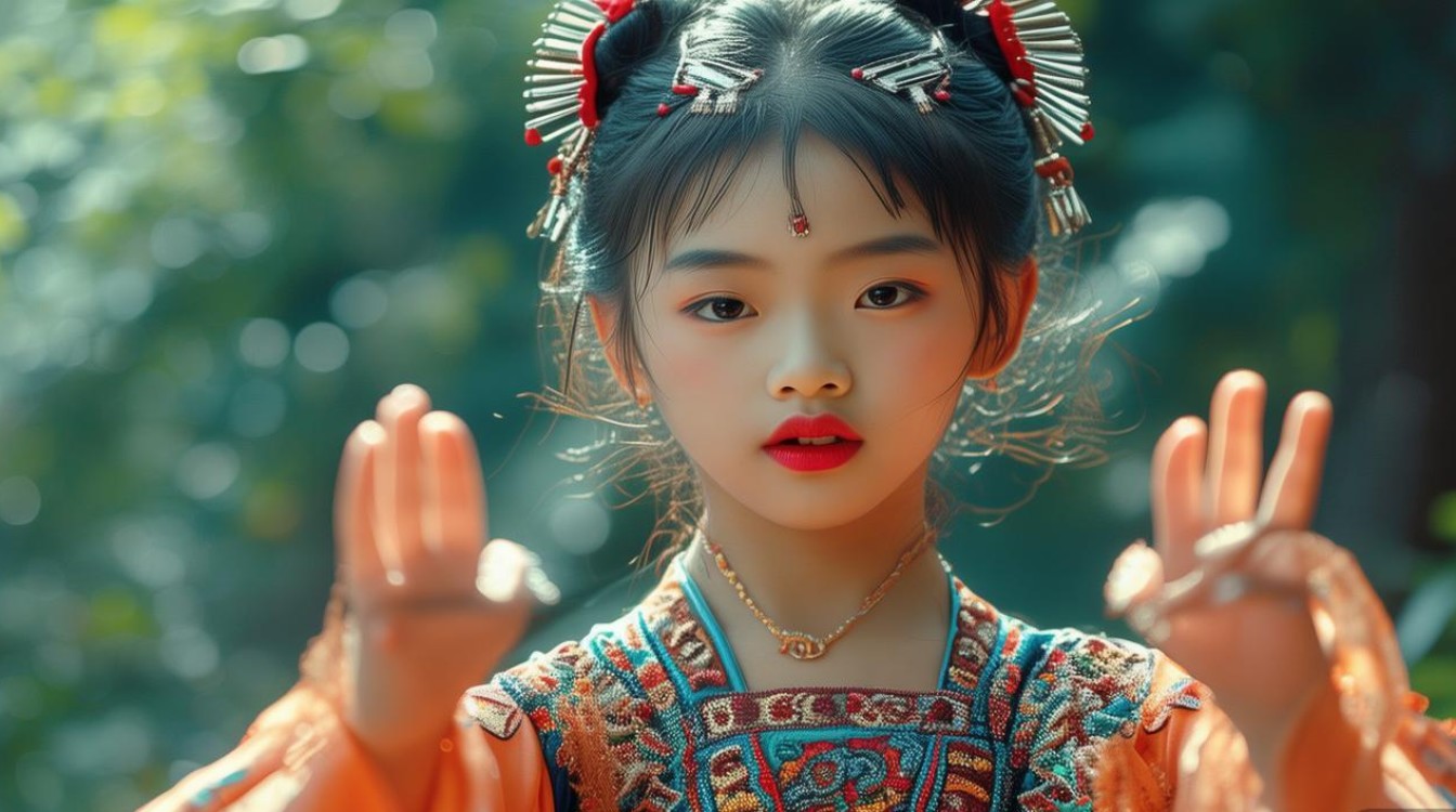为何畲族少女舞蹈视频中藏着如此动人的民族风情与独特舞姿？