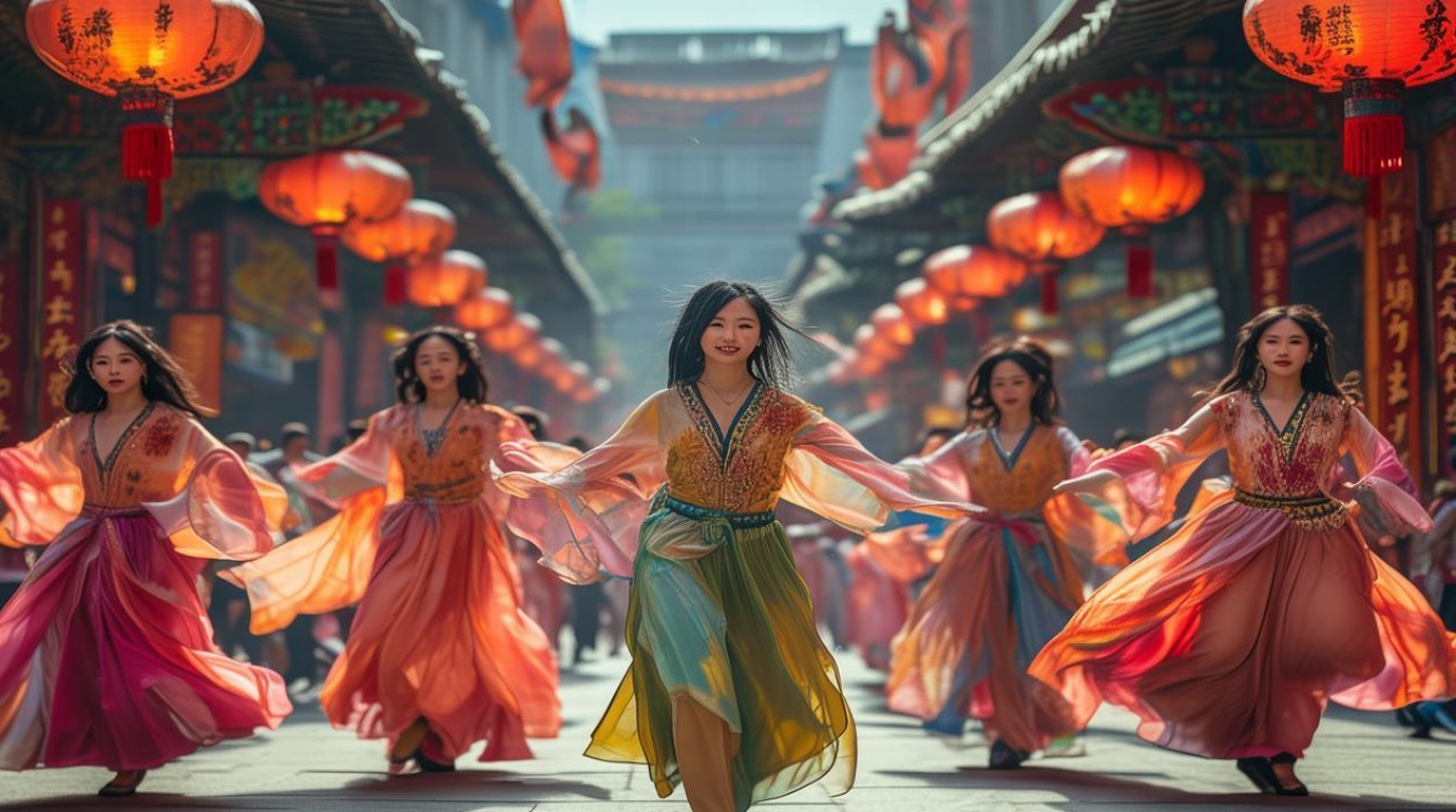 广场舞恰恰七仙女