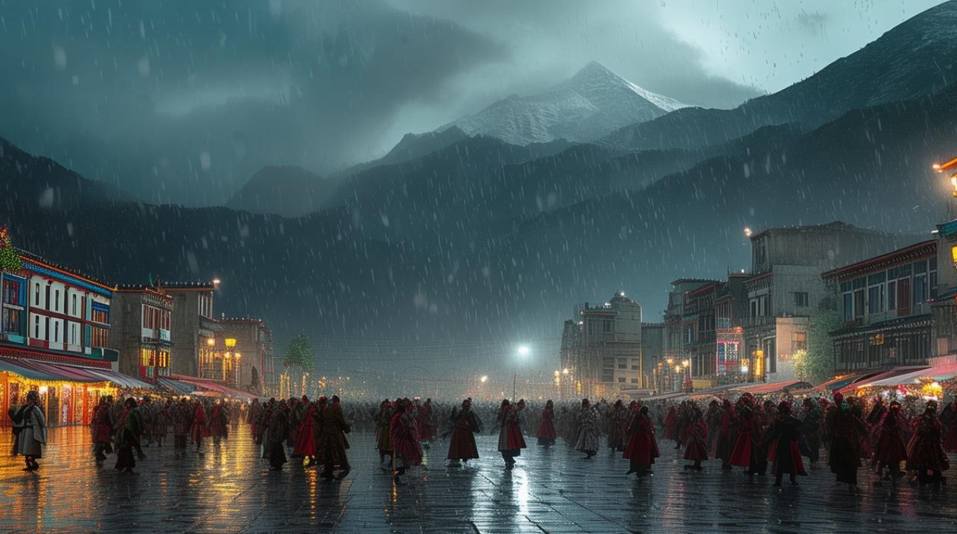 拉萨夜雨火山 广场舞版mp3
