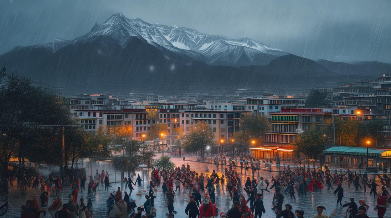 拉萨夜雨火山 广场舞版mp3