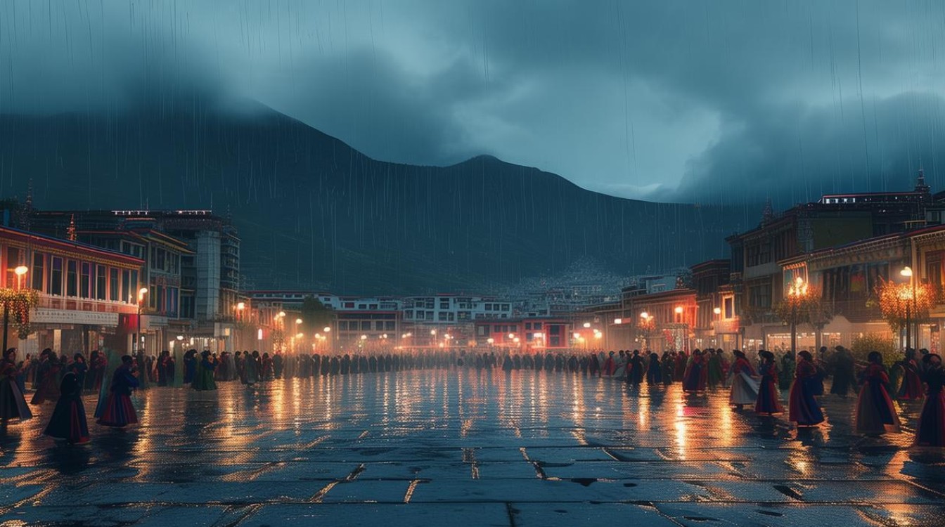 拉萨夜雨火山 广场舞版mp3