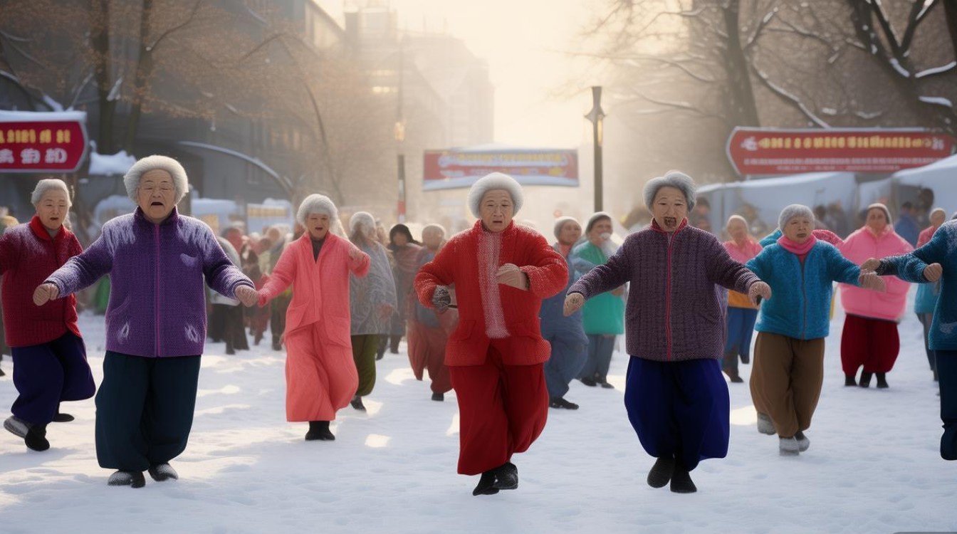 广场舞映容雪广场