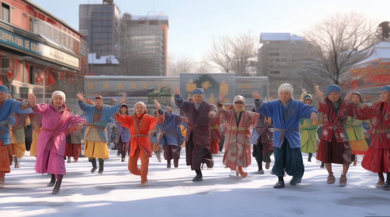 广场舞映容雪广场