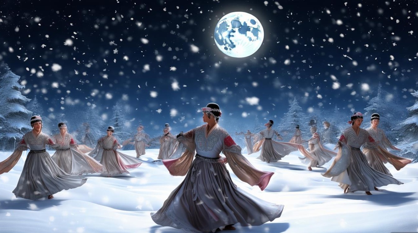 雪月舞蹈视频如何用舞蹈展现雪月的唯美意境？