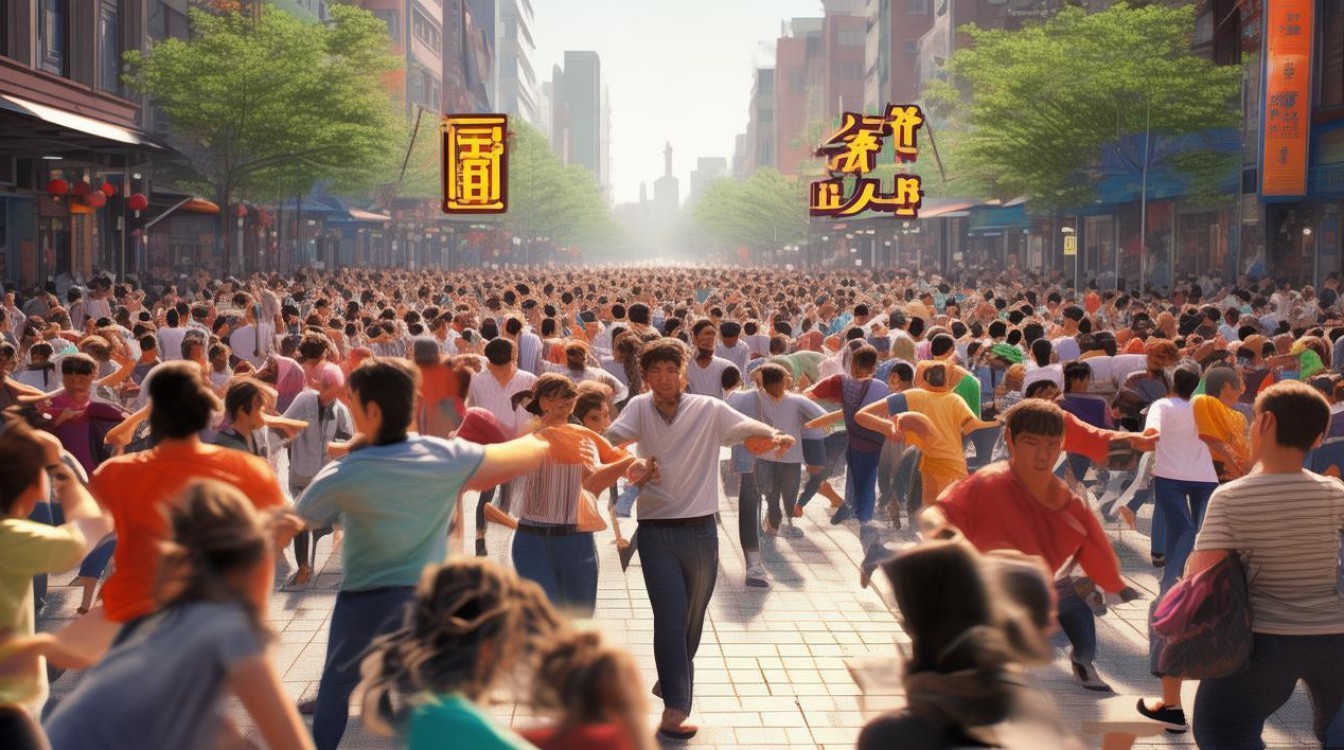 广场舞跳起来跳起来