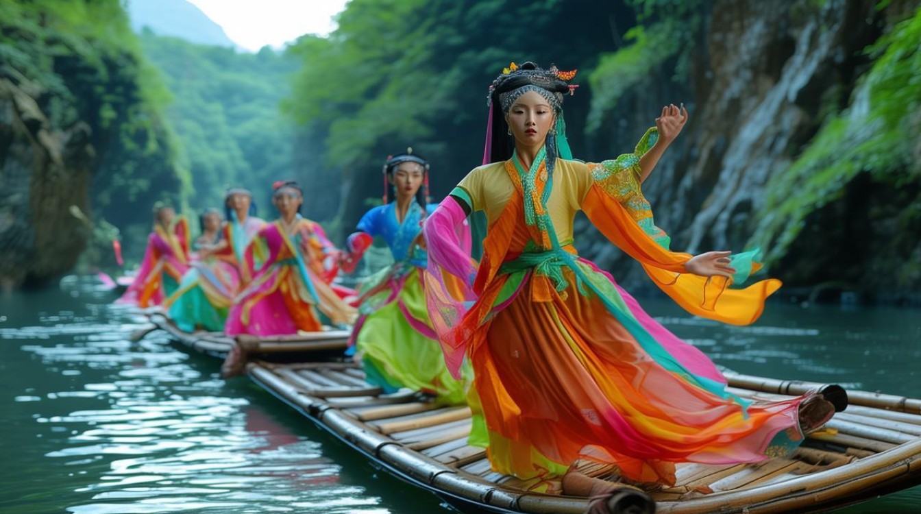 舞蹈视频小小竹排