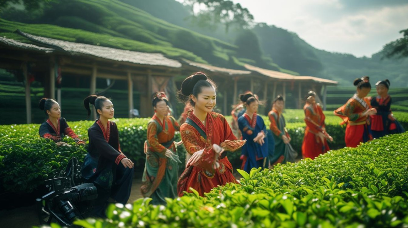 舞蹈采茶叶视频展现怎样的独特农趣？