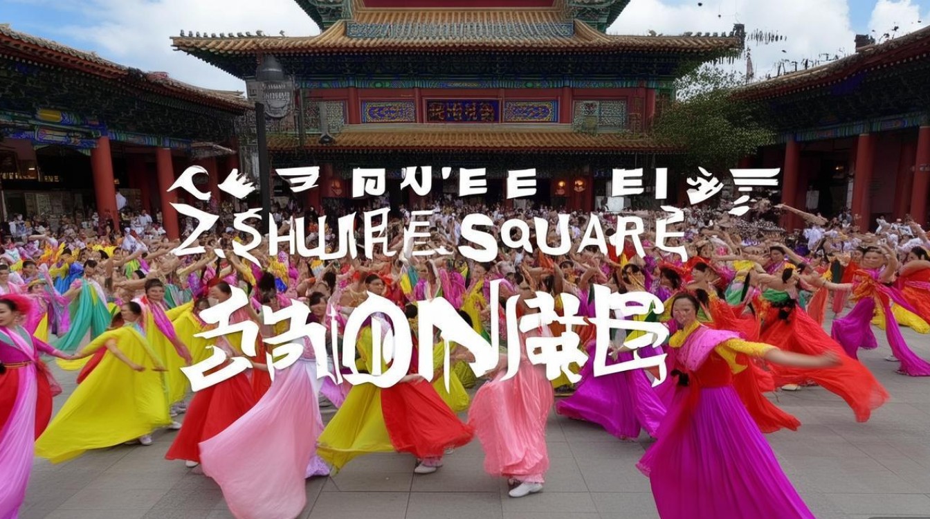 广场舞沭河广场舞