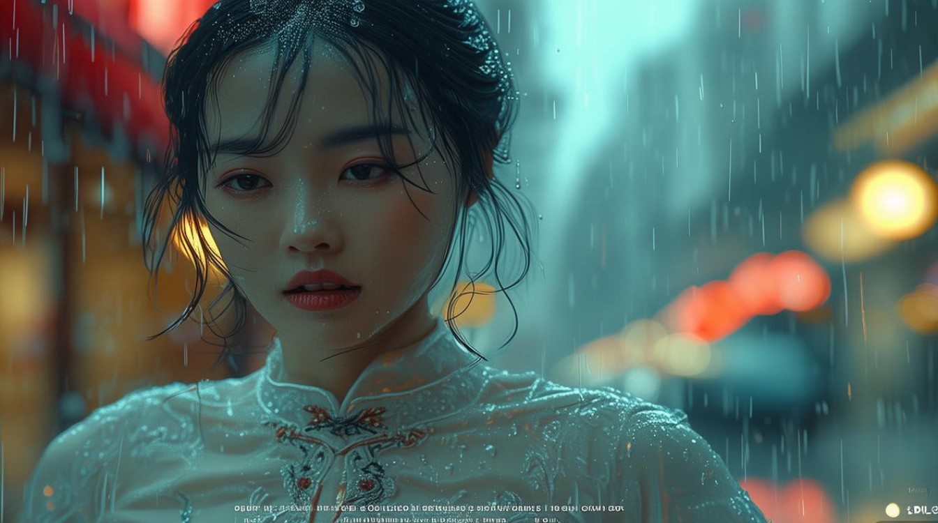 雨中旗袍舞，雨丝缠柔绸，藏着怎样的诗意？