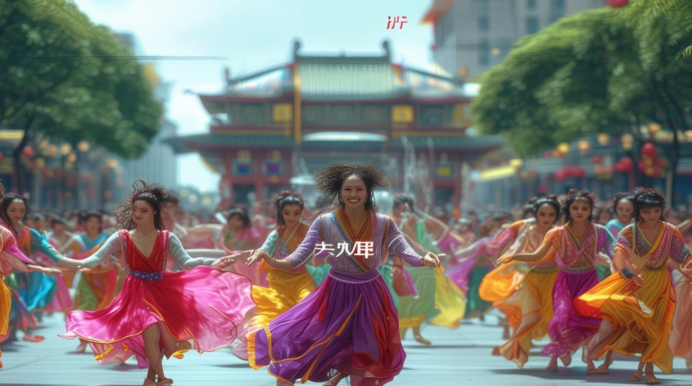 广场舞视频对花