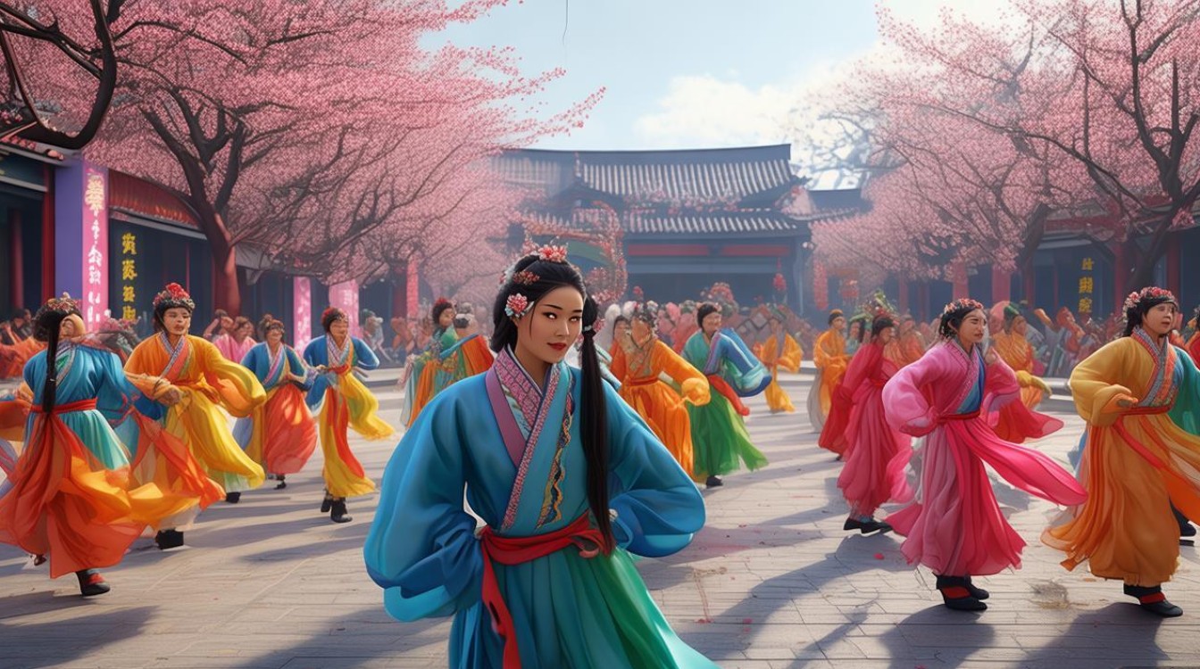 梅花泪的广场舞