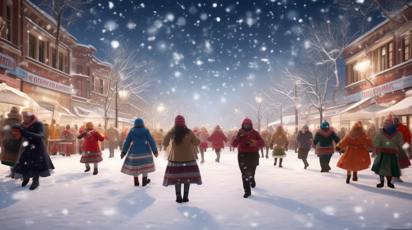 冬之雪广场舞