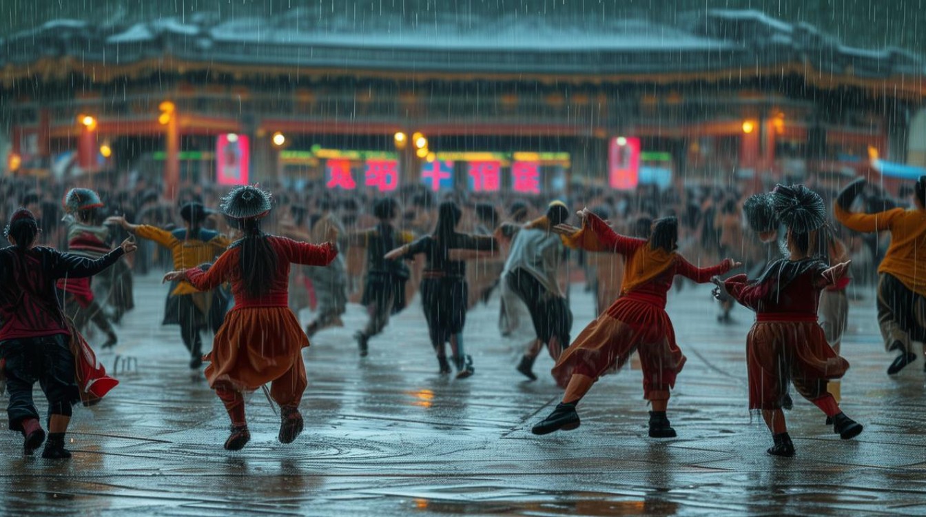 拉萨夜雨广场舞变队形mp3