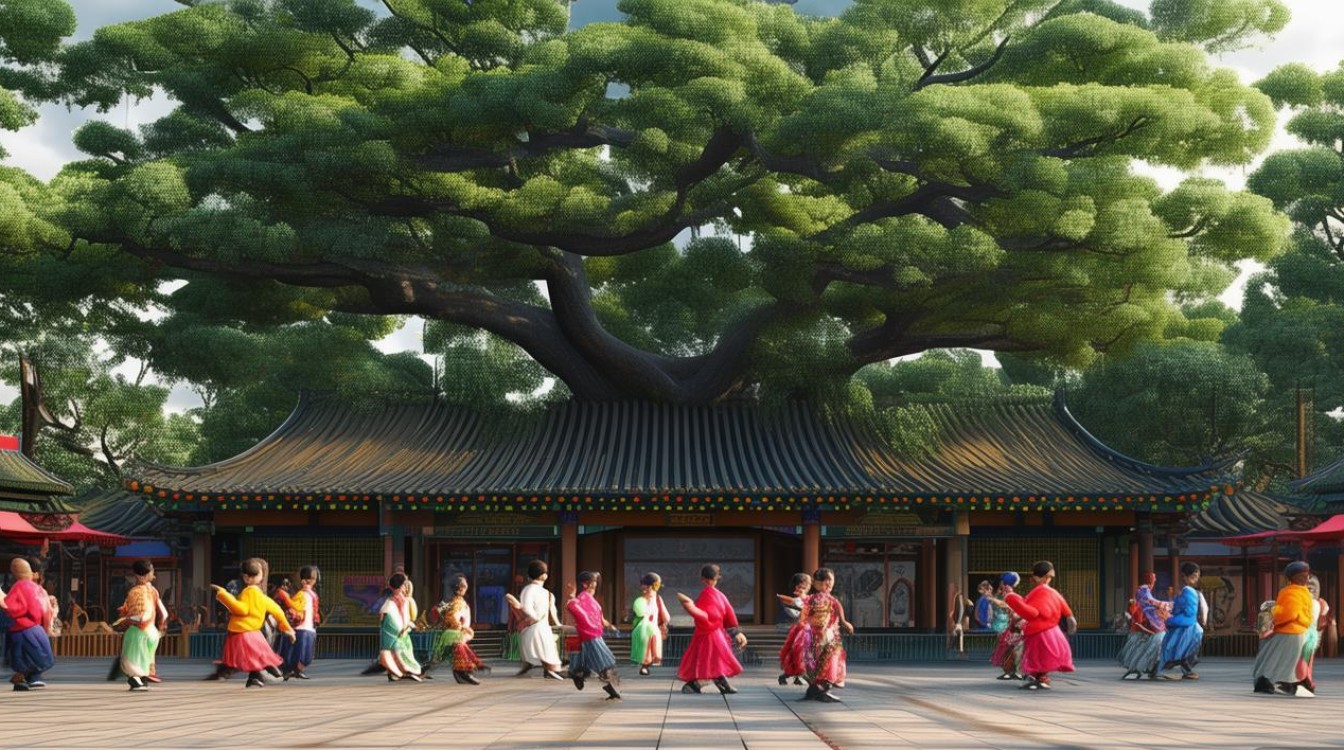 香樟树广场舞