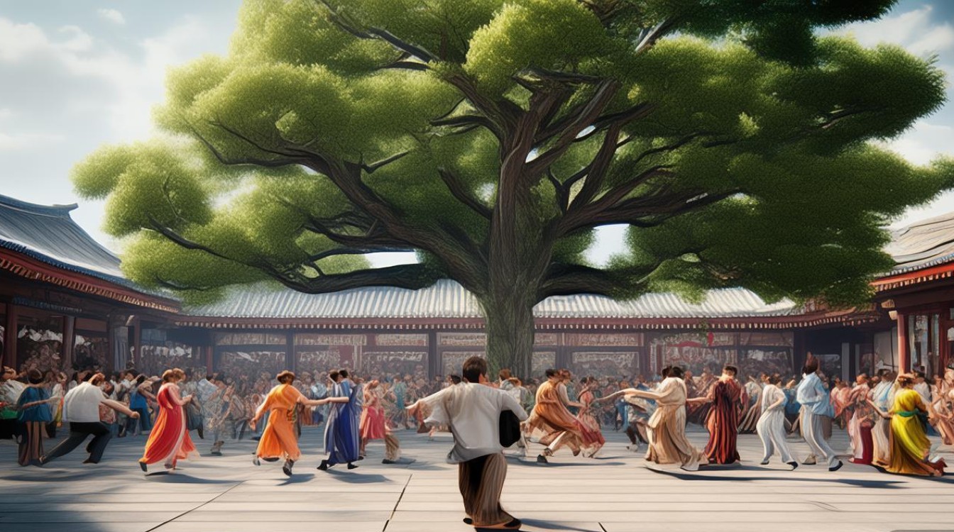 香樟树广场舞
