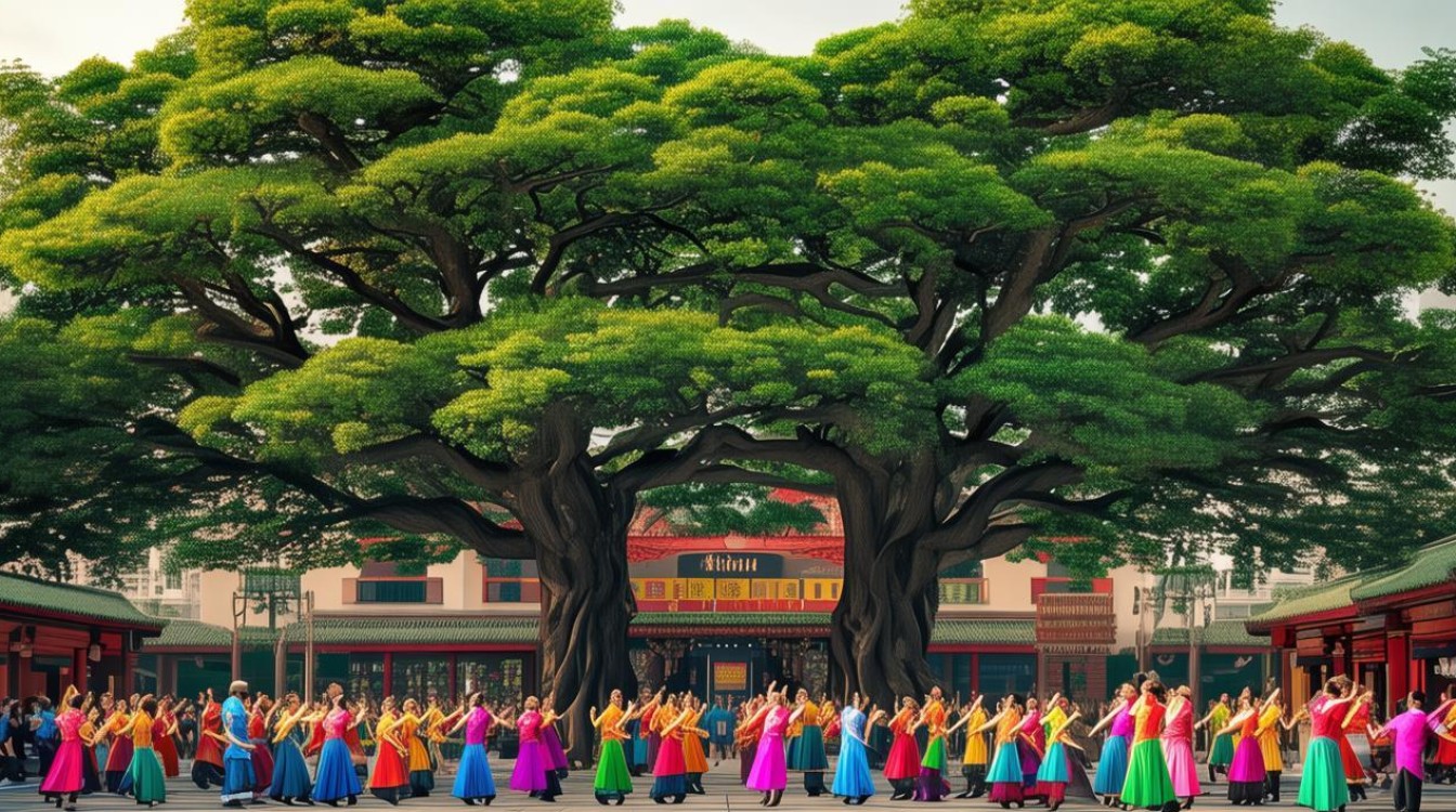 香樟树广场舞