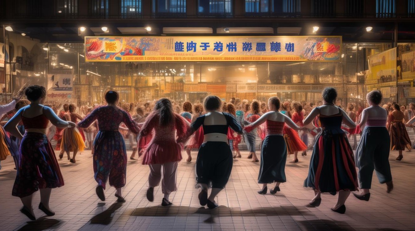 今夜起来广场舞