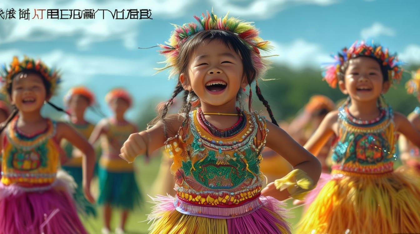 少儿草裙舞蹈视频