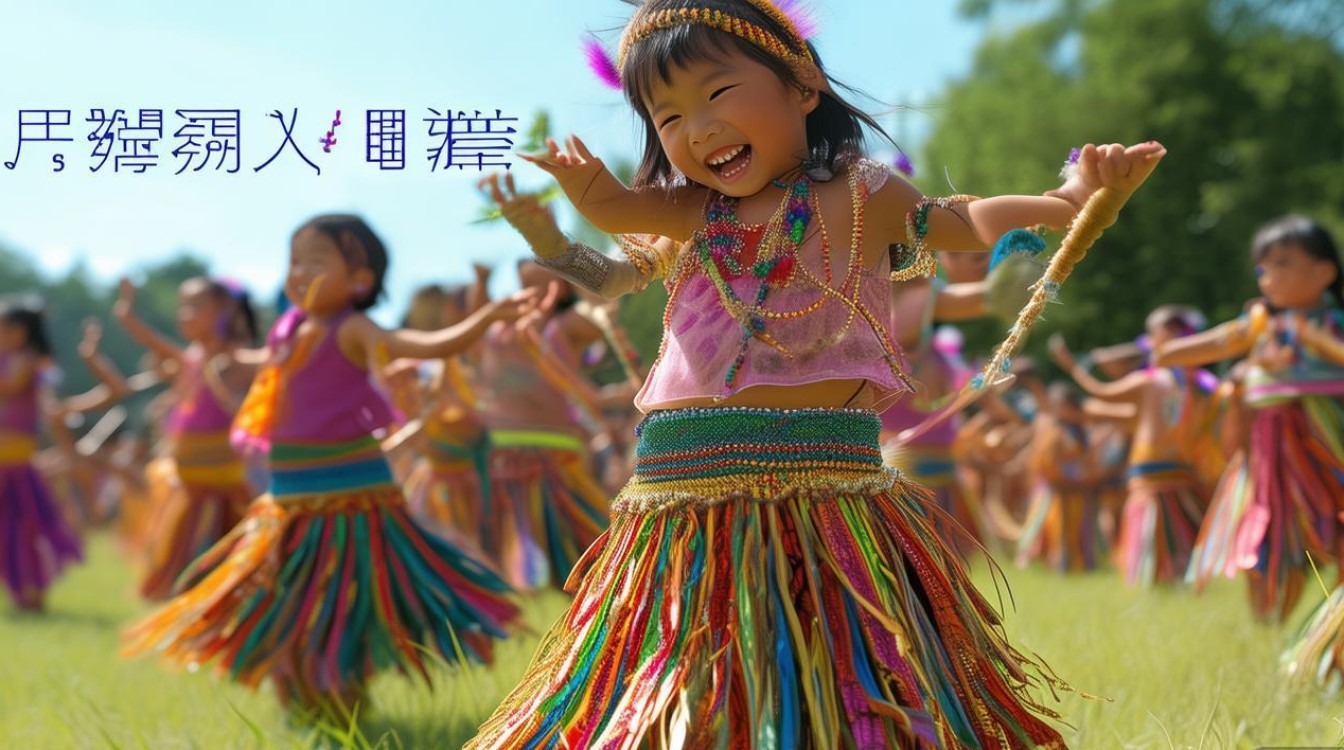 少儿草裙舞蹈视频