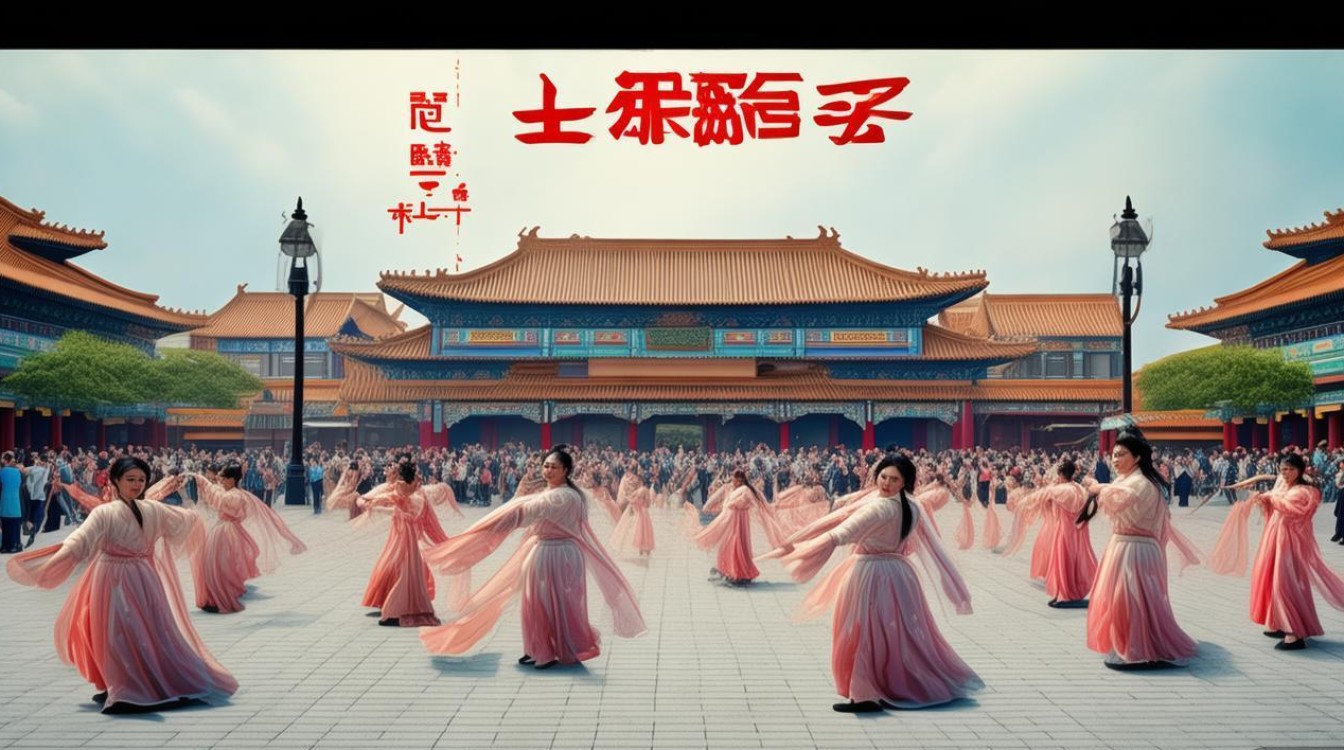 广场舞鹤舞
