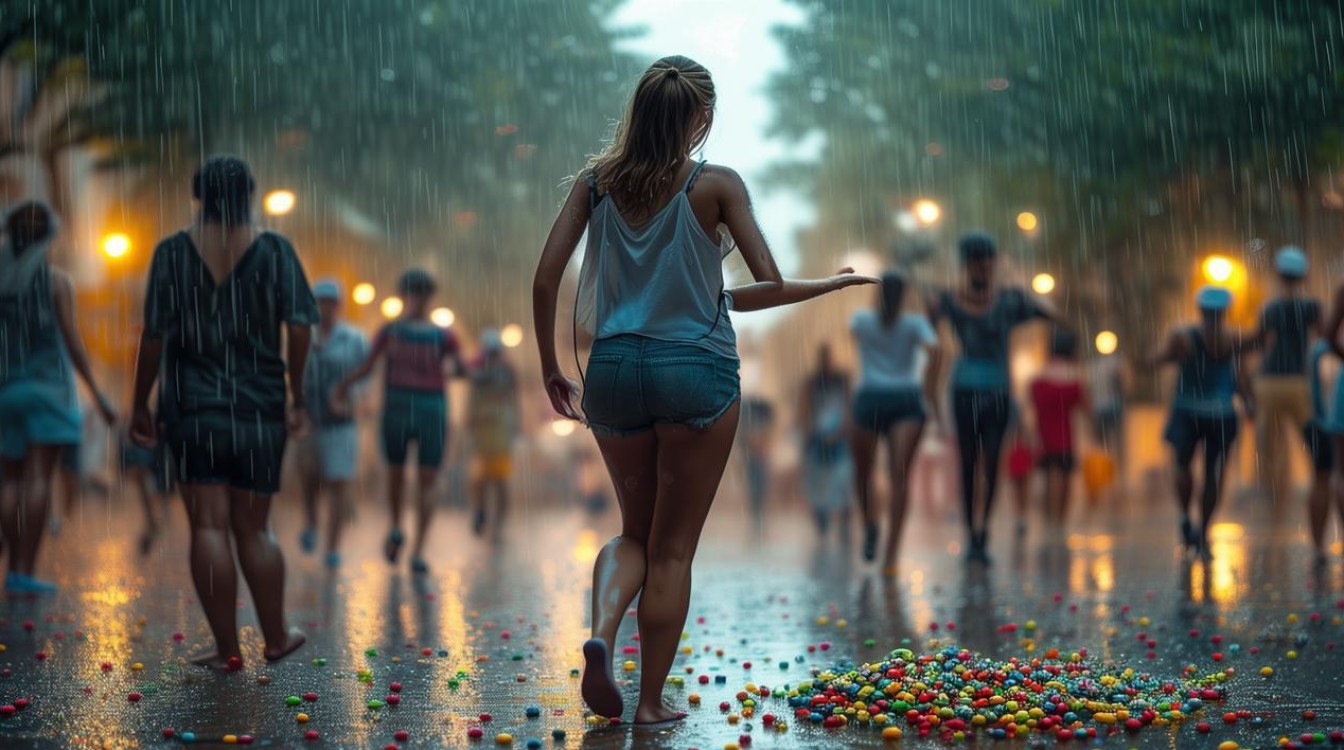 雨中泪广场舞mp3糖豆