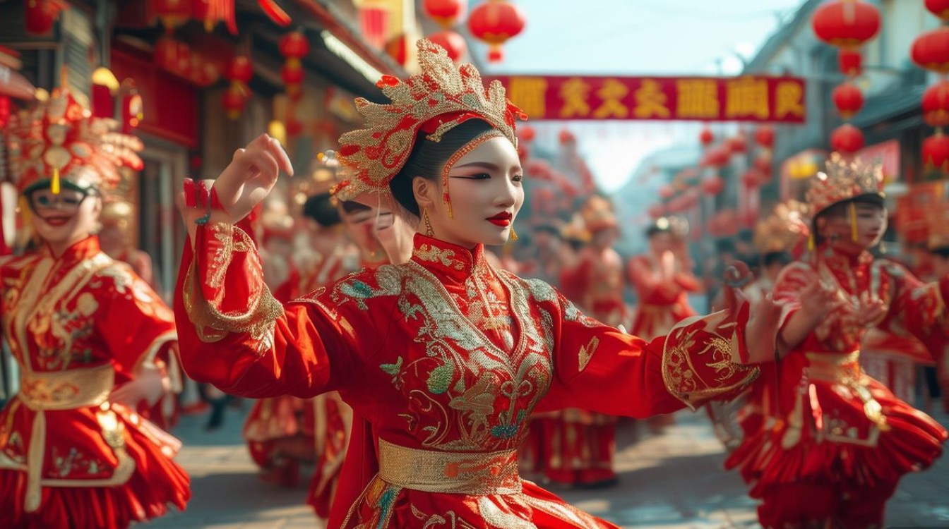 新年红舞蹈视频