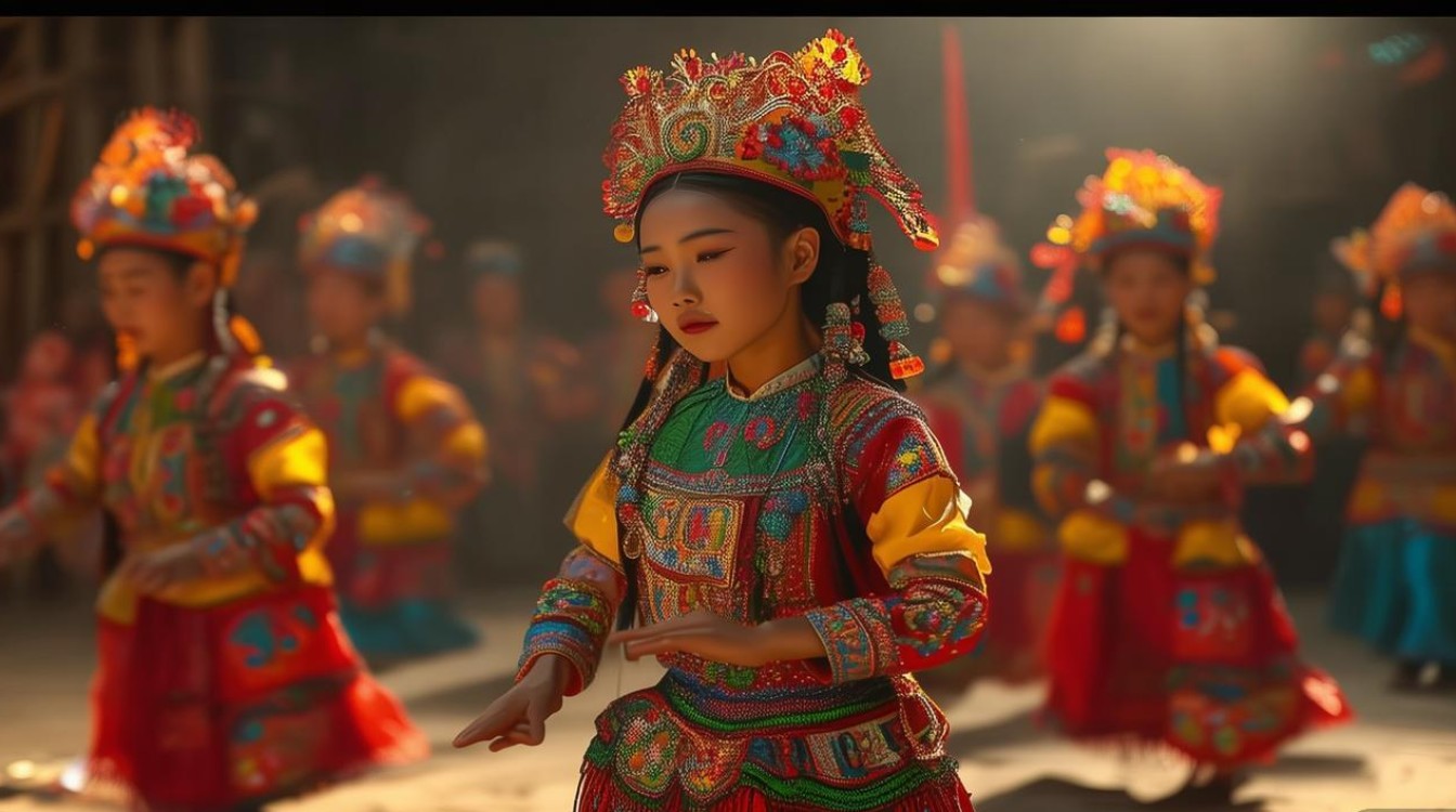 黎族舞蹈组合视频