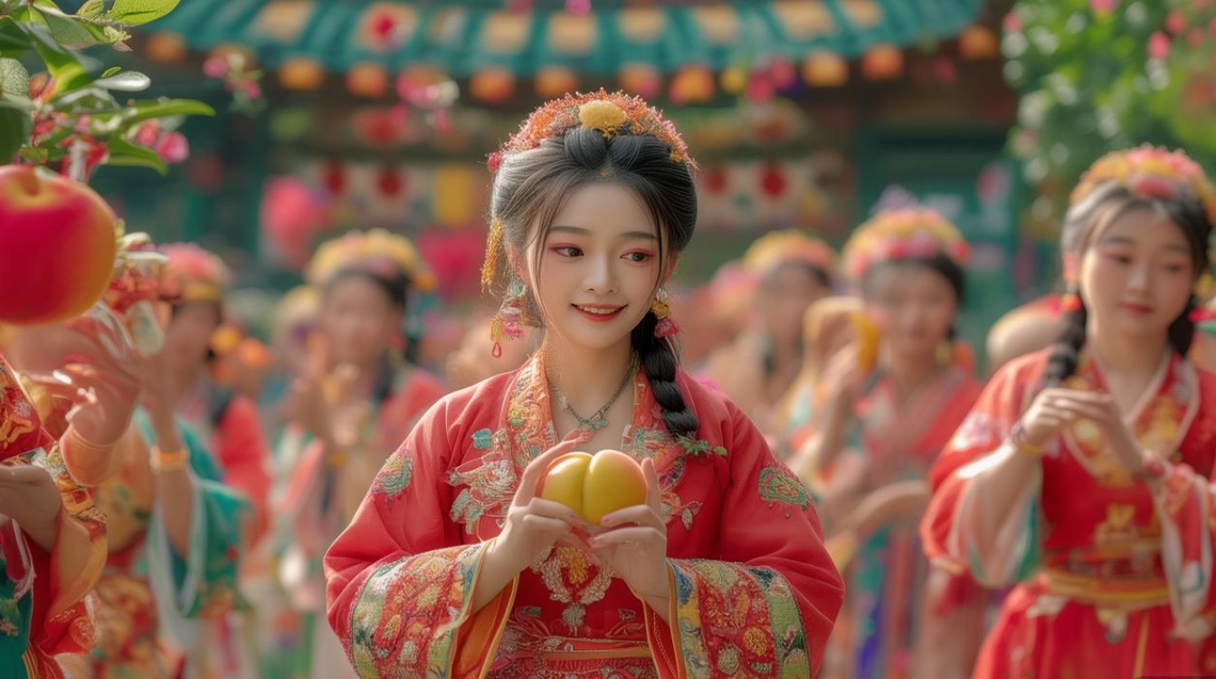 桃子 吉祥舞蹈视频