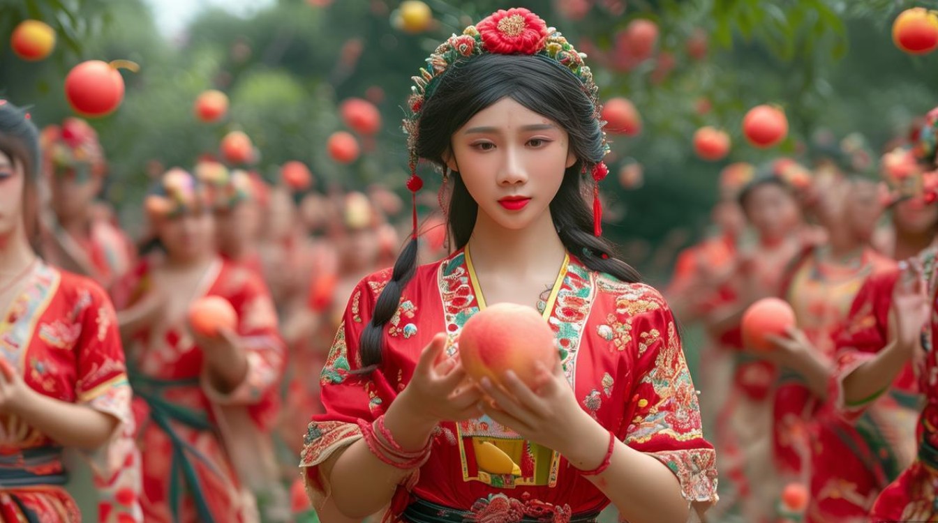 桃子 吉祥舞蹈视频