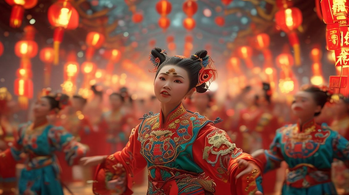 春节祝福视频舞蹈