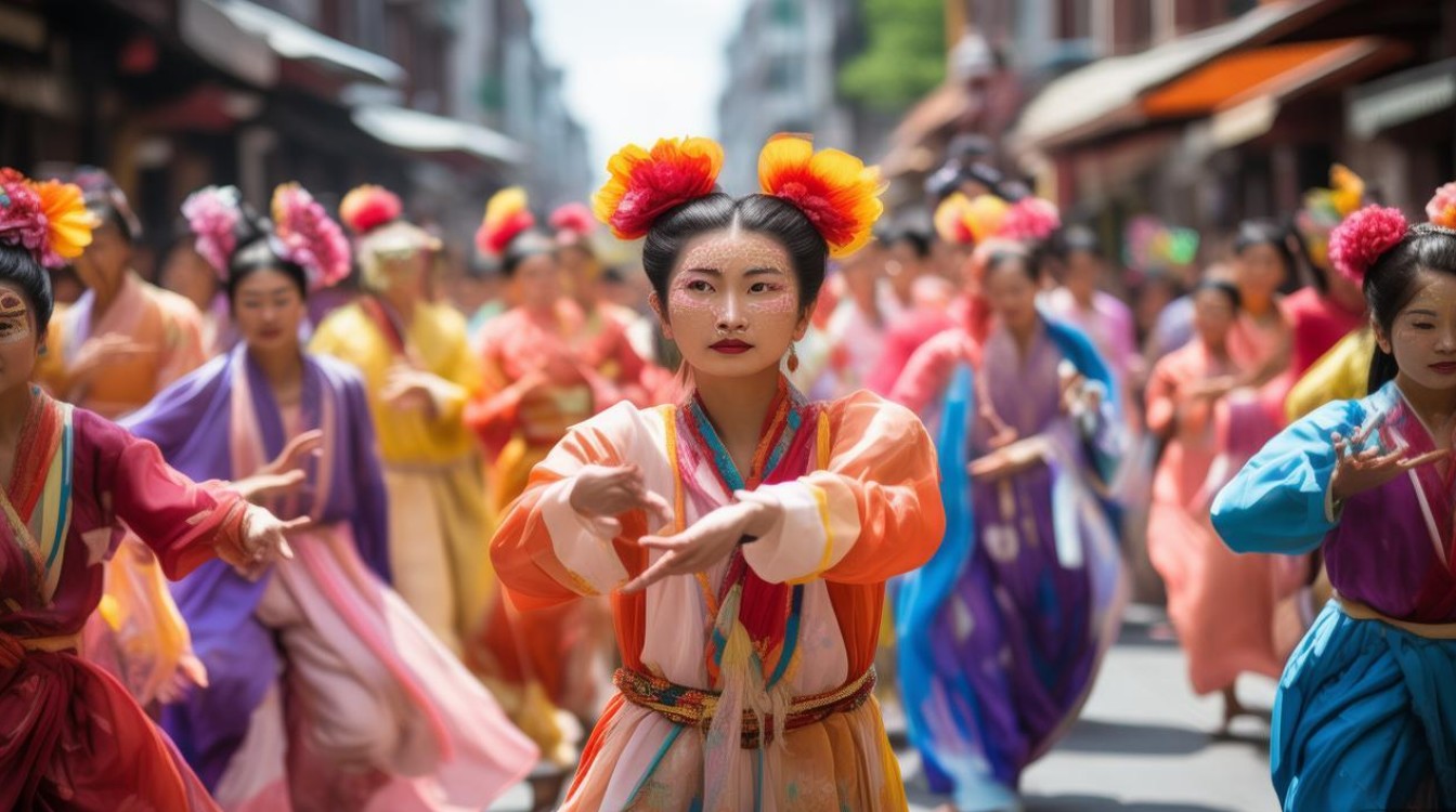 广场舞花步舞