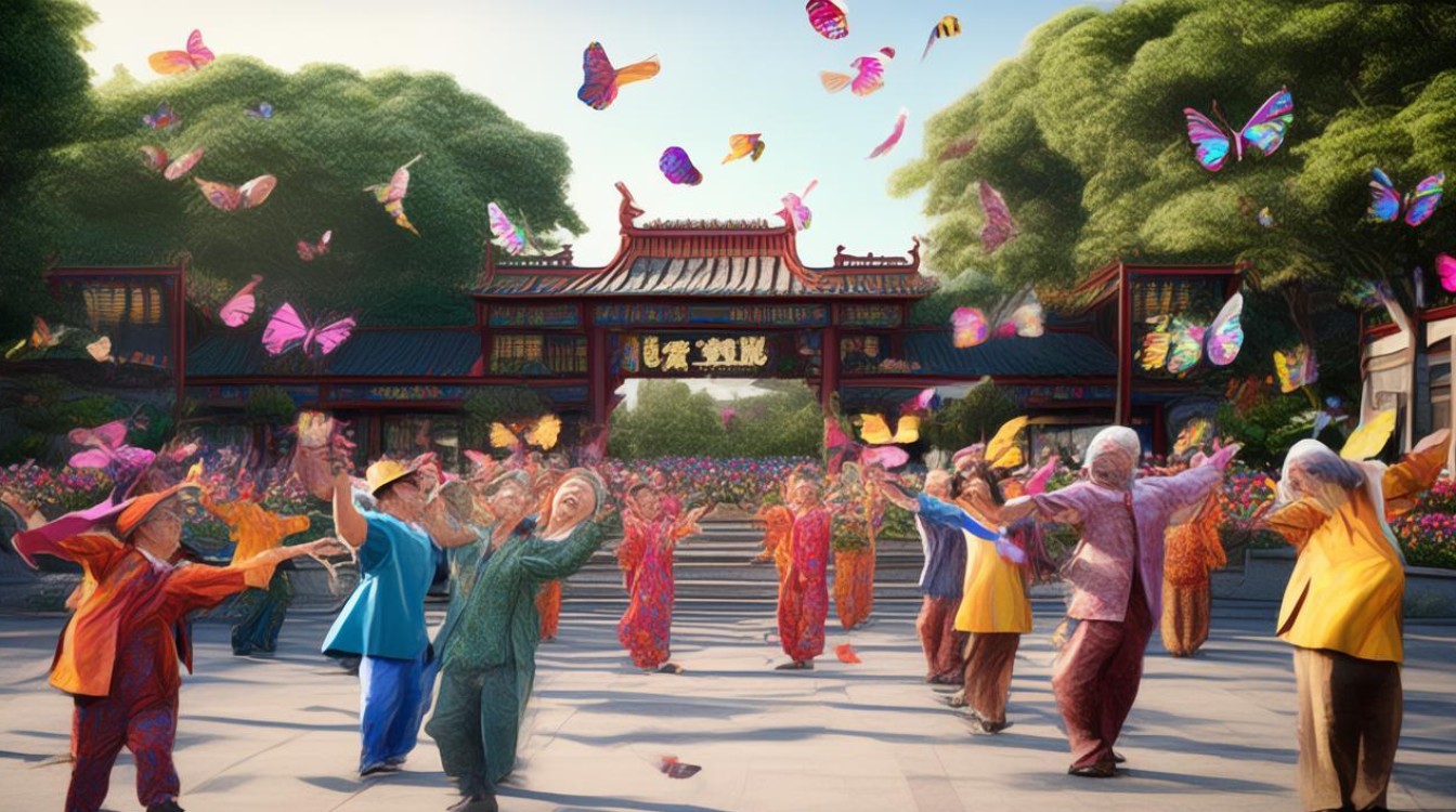 花蝴蝶广场舞广场