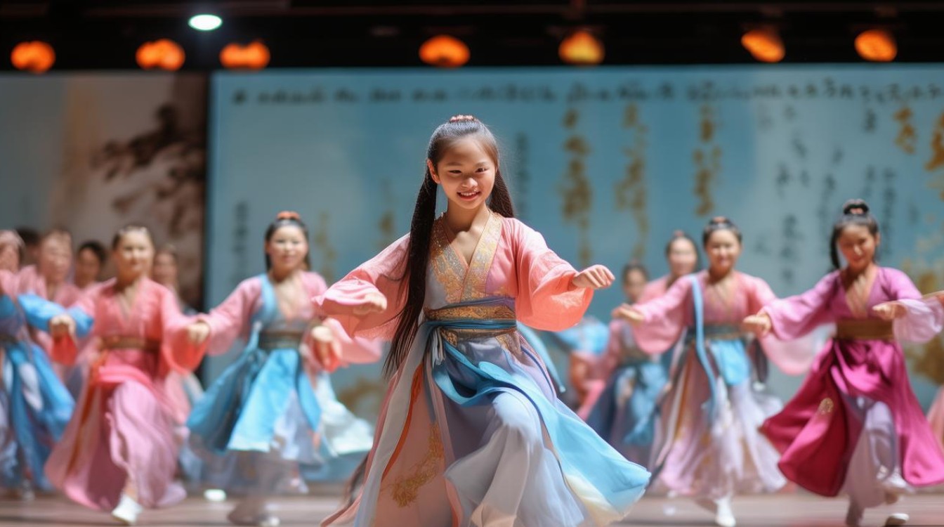 水调歌头学生舞蹈视频