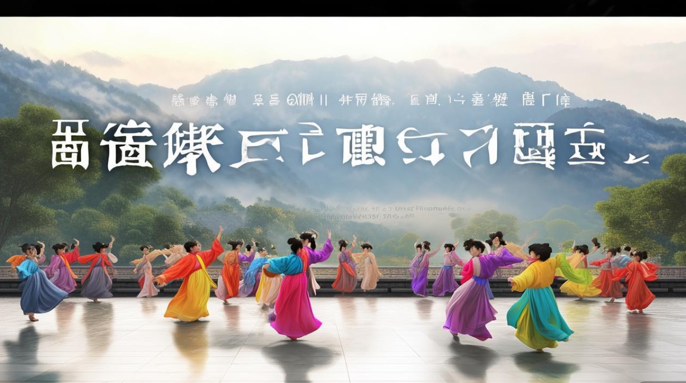 广场舞山水