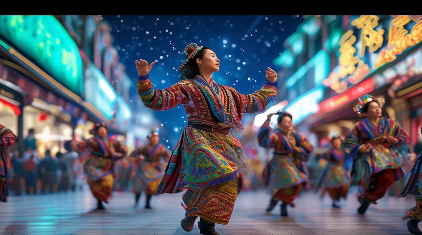 恒丰广场舞《拉萨夜雨》mp3