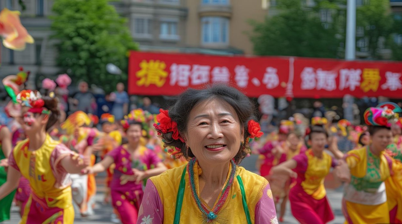 广场舞舞映山红